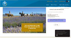 Desktop Screenshot of horsebackridingvacations.eu